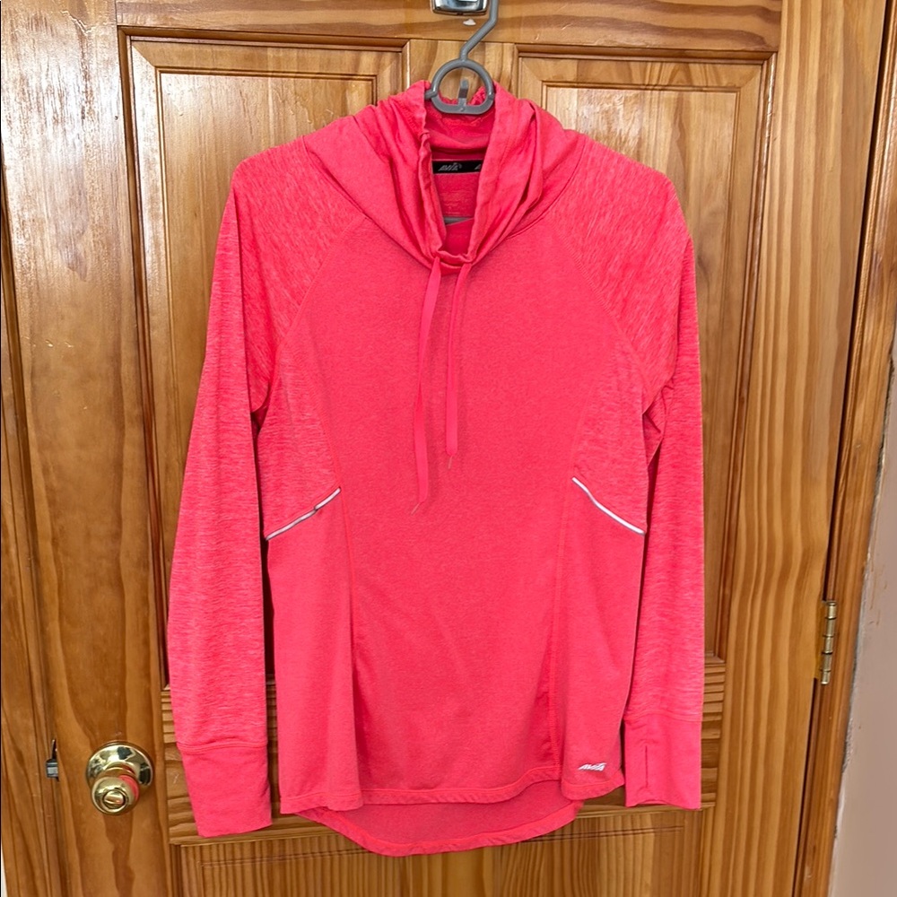 Avis reflective top with drawstring at collar